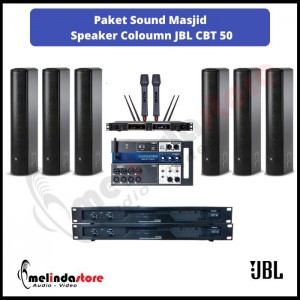 Paket Sound System Indoor Masjid JBL CBT50 LA | 6 Speaker